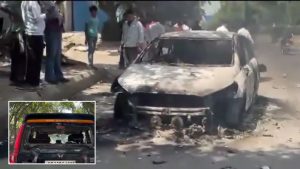 मजदूर यूनियन के विरोध प्रदर्शन से दिल्ली-नोएडा बॉर्डर बंद, आगजनी-पथराव के बाद भारी फोर्स तैनात