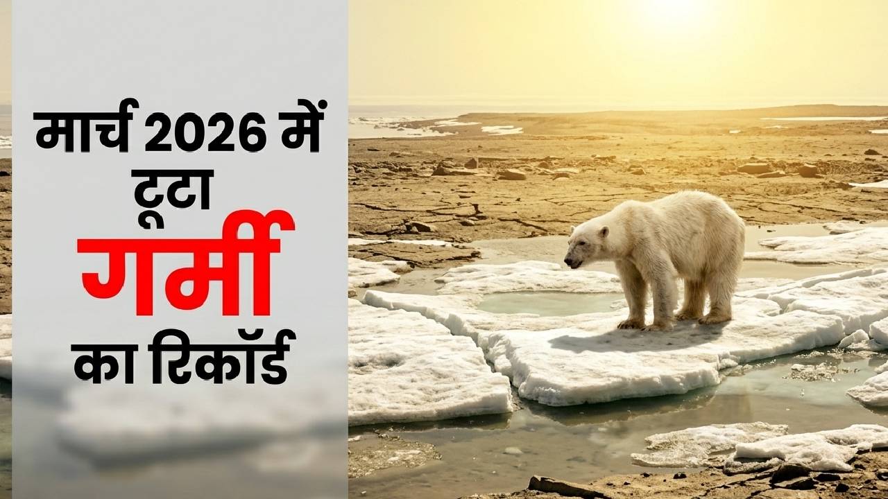 Global Warming March 2026 Fourth Warmest Record Climate Change Rising Temperatures Ocean Heat Arctic Ice Loss