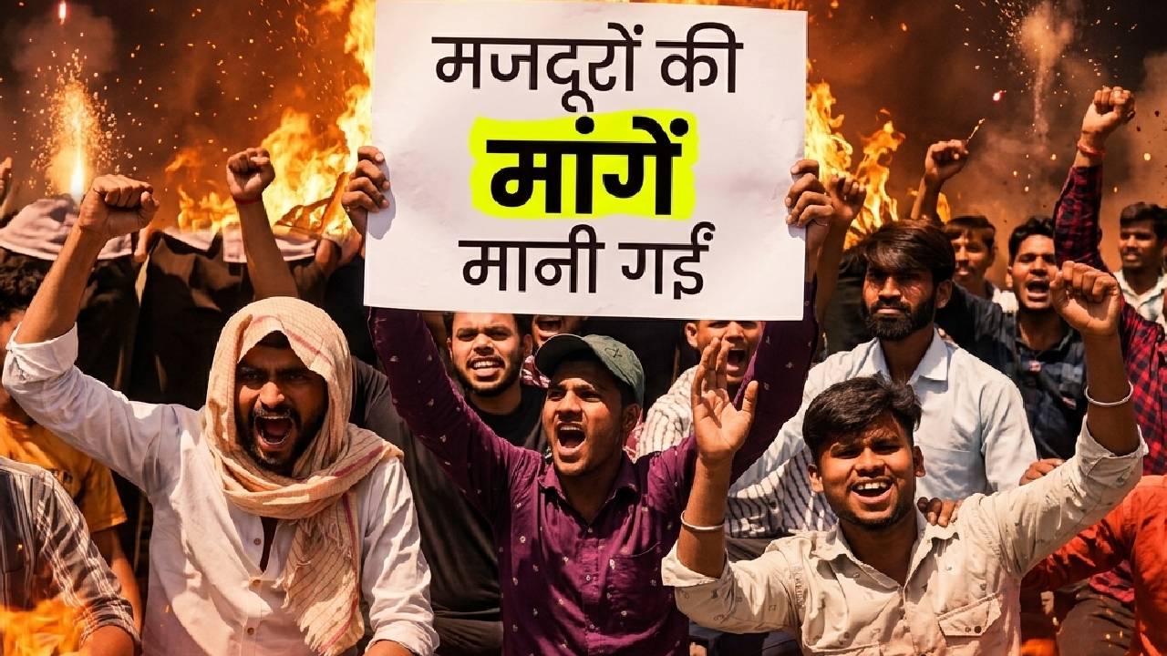 Uttar Pradesh Minimum Wage Hike Noida Worker Protest Salary Increase Labour Reforms 2026