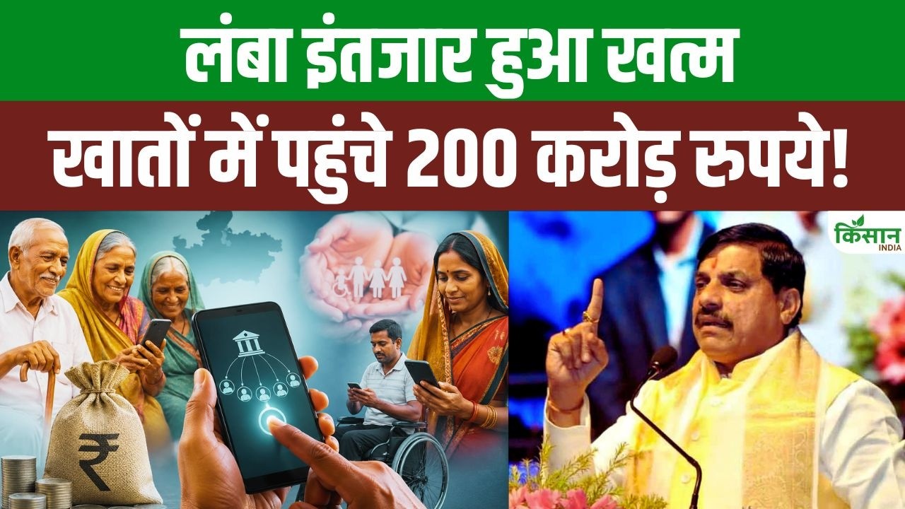 Over %e2%82%b9200 Crore Transferred Via Dbt Direct Benefits To 3 45 Lakh Beneficiaries Pensions Cm Mohan