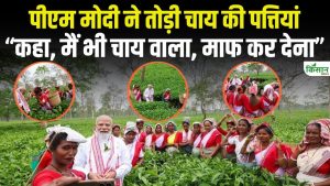 PM मोदी की असम चाय बागान में शानदार एंट्री… बोले मैं चाय वाला हूं, अंदाज ने जीता लोगों का दिल