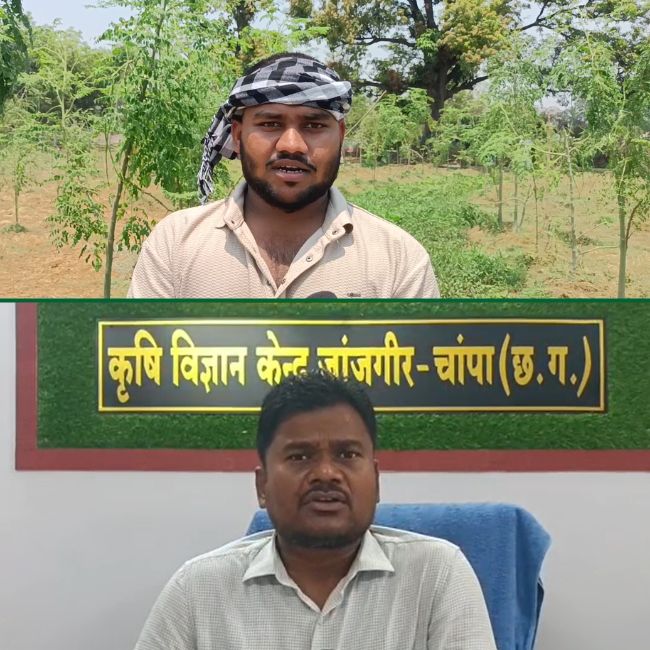 Young Farmer Deepanshu sande janjgir chhattishgarh