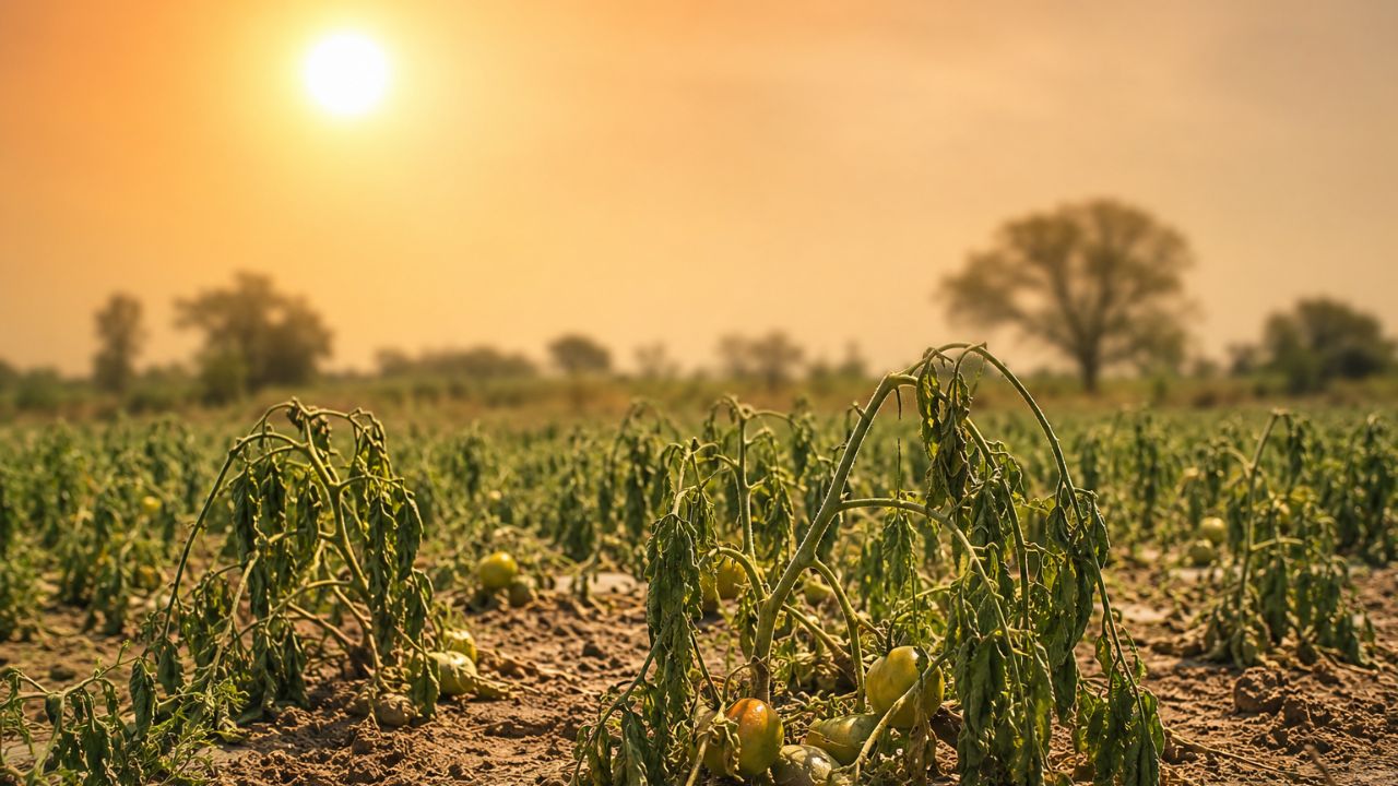 Crop Damage Due To Heat Stress In Plants Causes Effects And Solution For Farmers