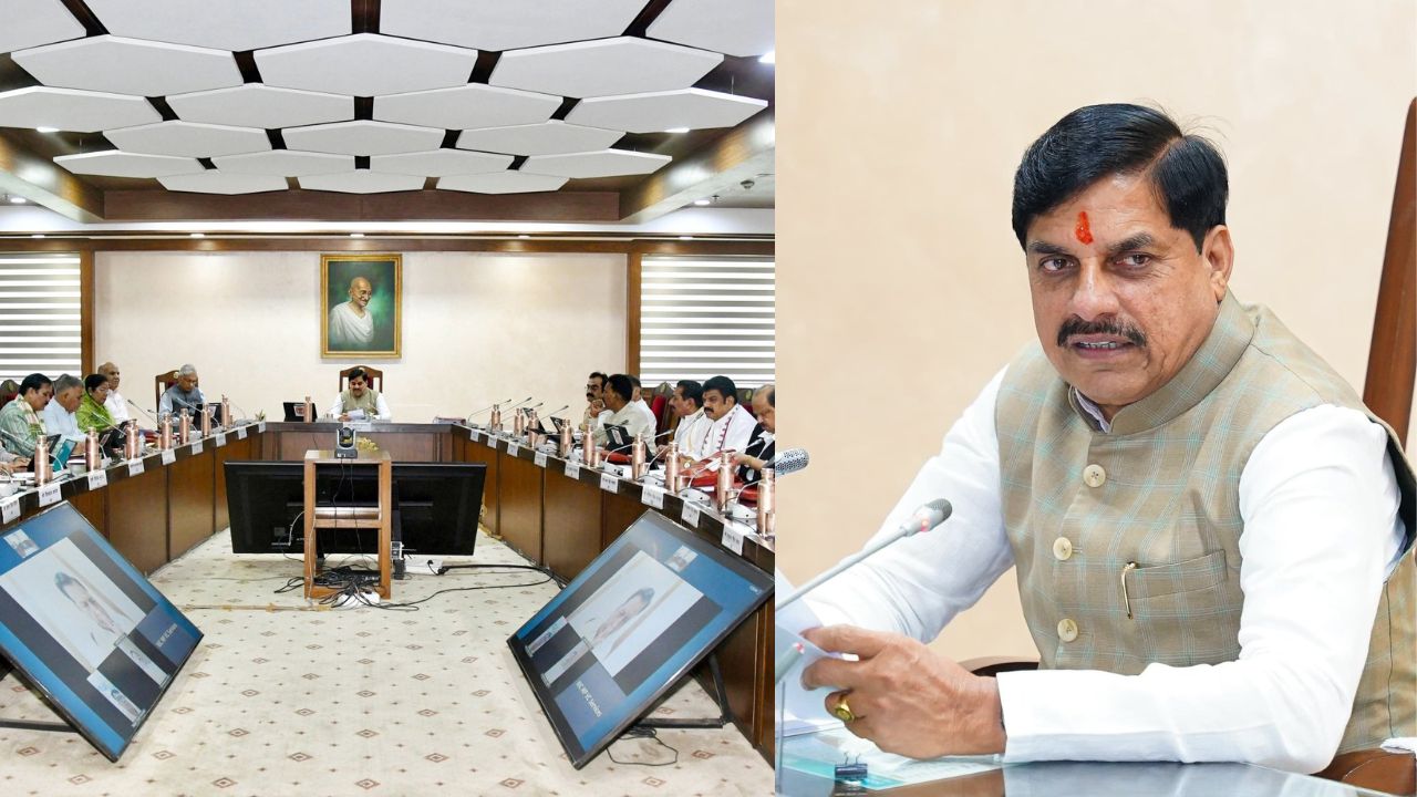 Mp Cabinet Meeting 2026 Big Decisions 30055 Crore Budget Schemes For Farmer Welfare Pension Transfer Policy Madhya Pradesh Government Updates