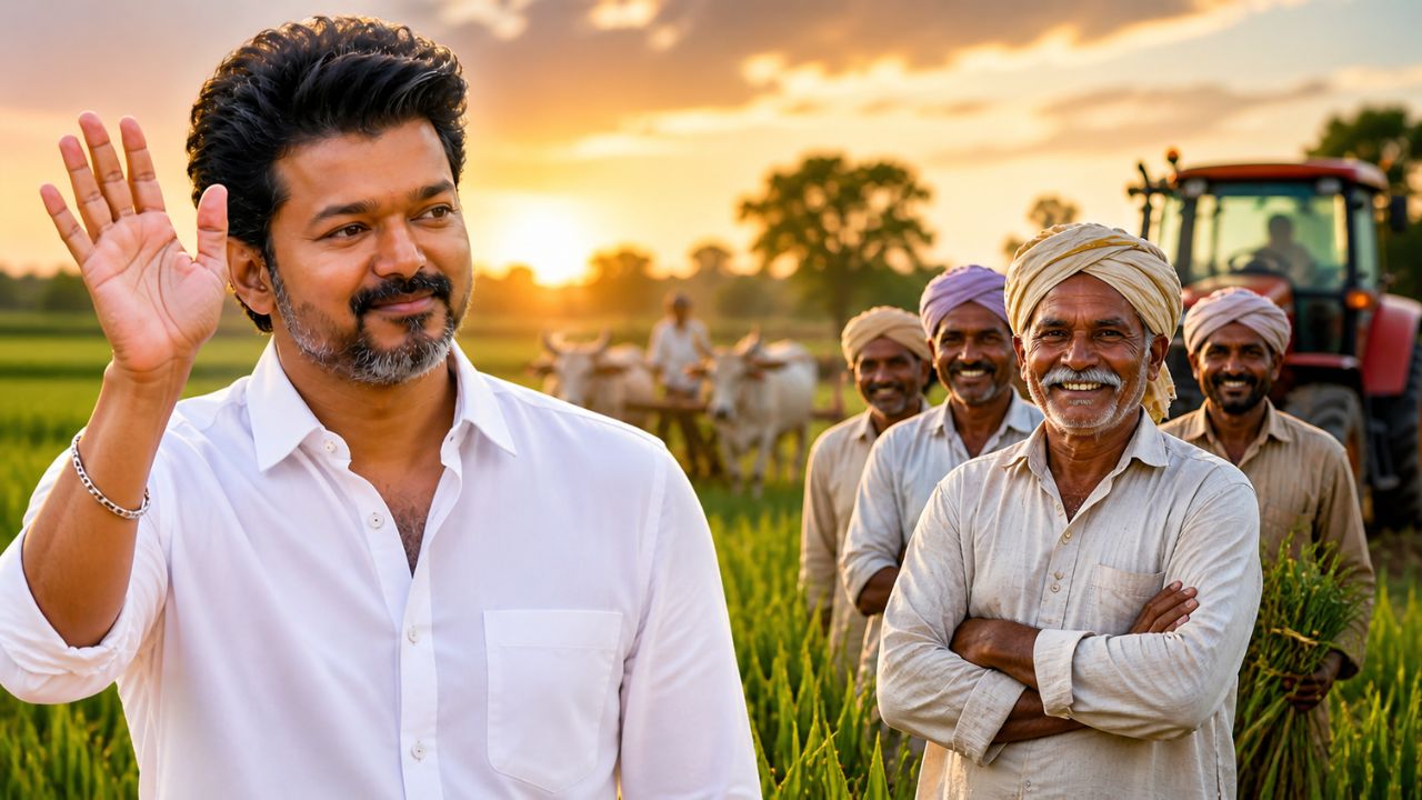 Tamil Nadu Elections Results Farmers Choose Tvk After Loan Waiver Msp And Sugarcane Prices Promises By Actor Vijay Check Reason