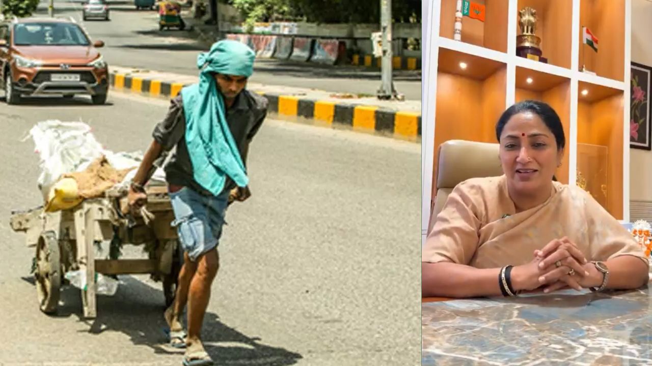 Delhi Government Announcement To Distribute Summer Kits Containing Sattu Ors And Gamchas To Save 100000 Workers From Heatwave