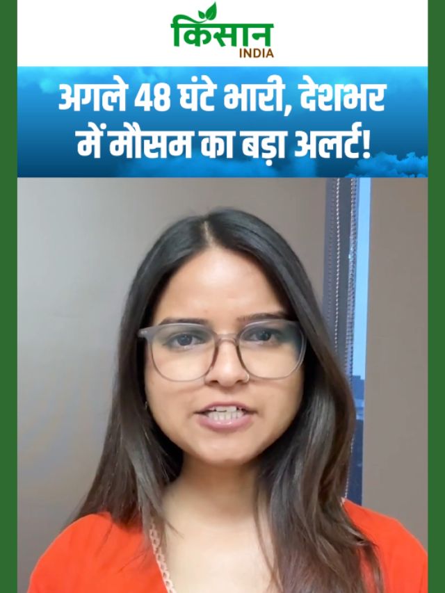 अगले 48 घंटे भारी, देशभर में मौसम का बड़ा अलर्ट,17 राज्यों में बारिश की चेतावनी!