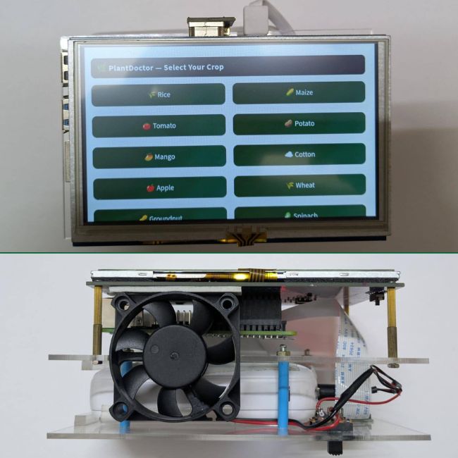 Plant Doctor Device to control Crops Disease