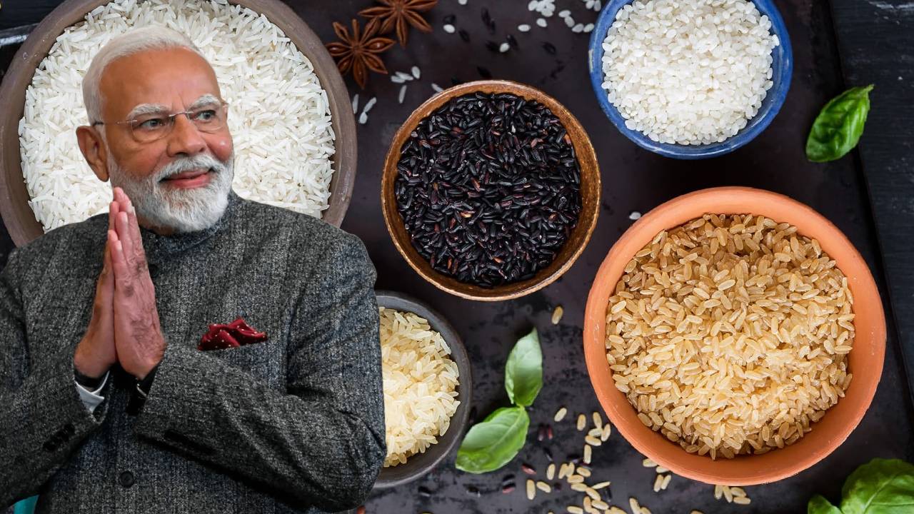 Pm Modi Showcases Indias Agricultural Heritage At Fao With Basmati Rice Millet Bars And Traditional Grains