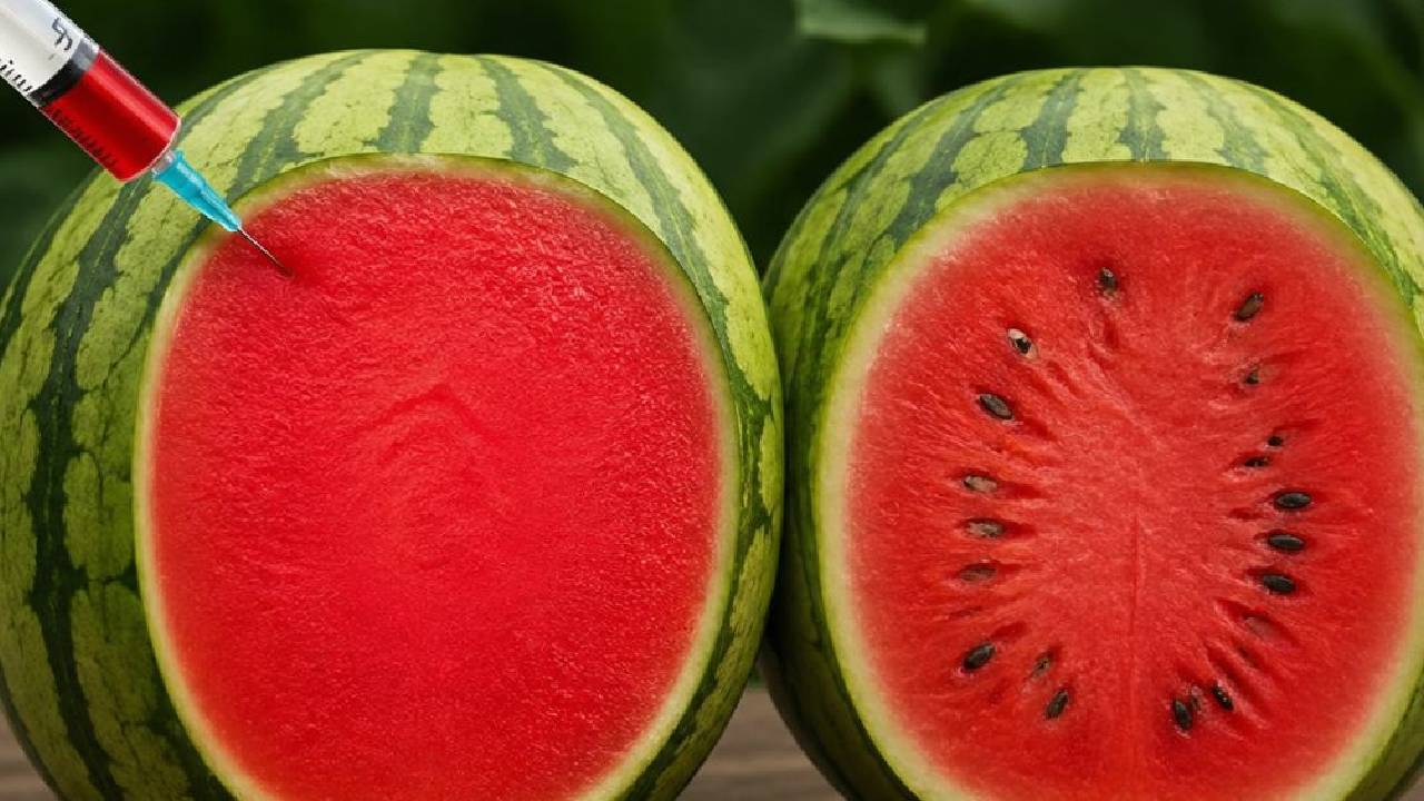 How To Identify Chemically Ripened Watermelon Natural Safe Fruit Tips Summer Health