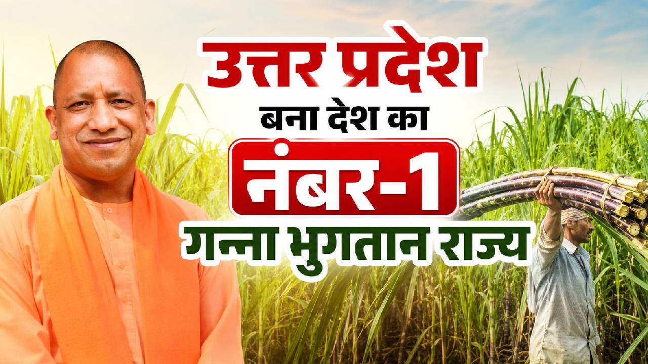 Uttar Pradesh Creates Record With Over Rs 3 22 Lakh Crore Sugarcane Payments To Farmers Under Yogi Government