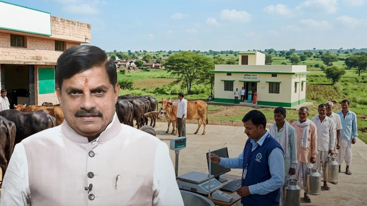 Mp Dairy Sector Growth Animal Wellness Center Gwalior Mohan Yadav