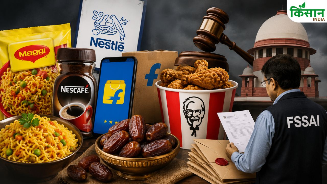 Fssai Issues Notices To Nestle Flipkart And Kfc After Complaints Of Worms And Food Safety Concerns