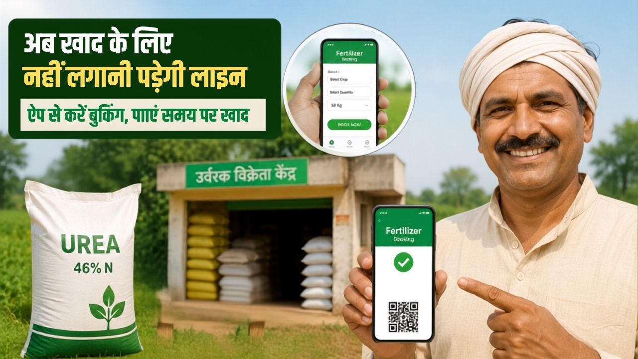 Uttar Pradesh Fertilizer App Booking System Starts In Two Districts Know How Farmers Will Get Urea Dap