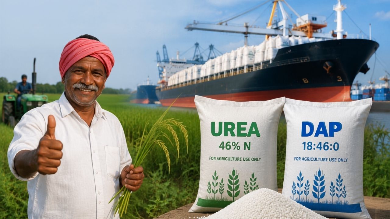 Fertilizer Supply Update India 12 Ships Carrying Over 6 Lakh Tonnes Of Urea Dap To Arrive Soon