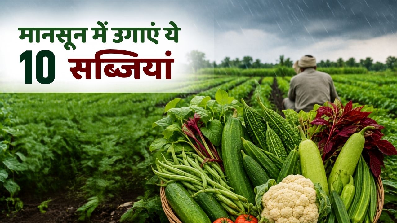 Best Vegetables To Grow During Monsoon In India For High Profit Kharif Farming Tips