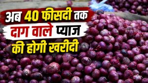 बड़ी राहत! सरकार ने प्याज खरीद मानकों में दी ढील, किसानों को होगा सीधा फायदा बड़ी राहत! सरकार ने प्याज खरीद मानकों में दी ढील, किसानों को होगा सीधा फायदा