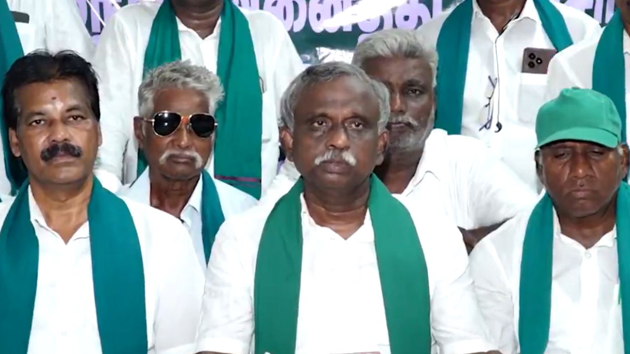 Tamilnadu Farmer Leader Pr Pandian Announce Hunger Strike On 30th June Over Loan Waiver Paddy Price And Fertilizer Supply Issues