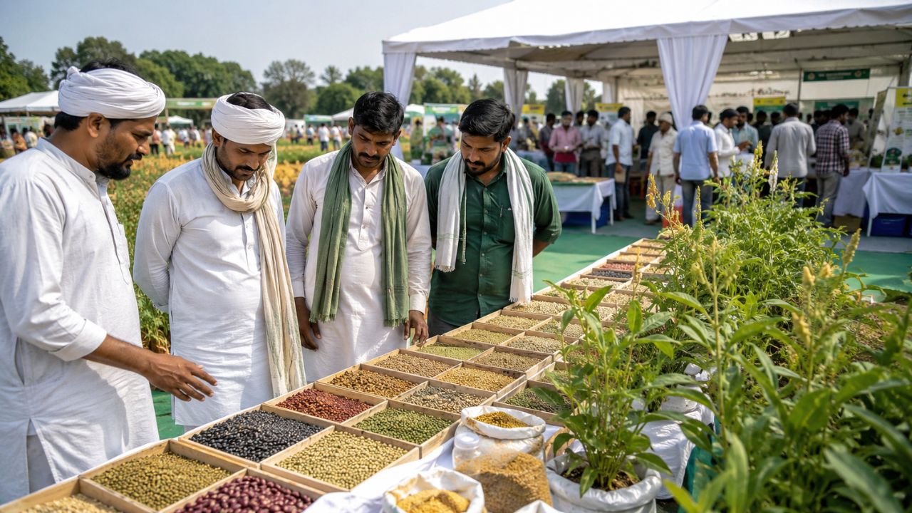 3 Day Krishi Mela For Farmers Pulse Production Growth Complete Information