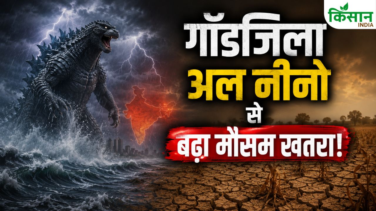 Godzilla El Nino India Monsoon Risk Weak Rainfall Agriculture Crisis