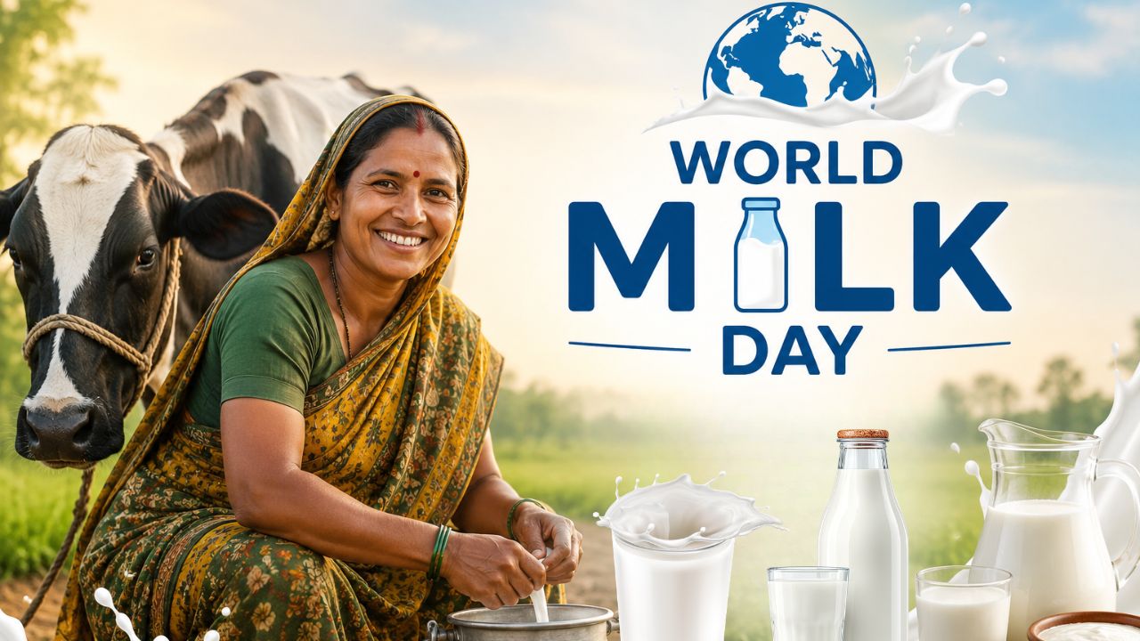 World Milk Day 2026 Women Farmers Contribution In Dairy Industry Rural Empowerment Milk Production India