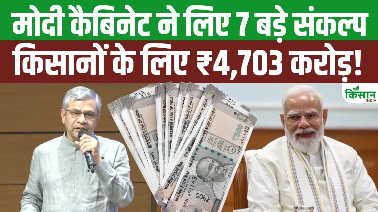Modi Cabinet Approves Three Major Decisions Worth %e2%82%b94703 Crore For Farmers