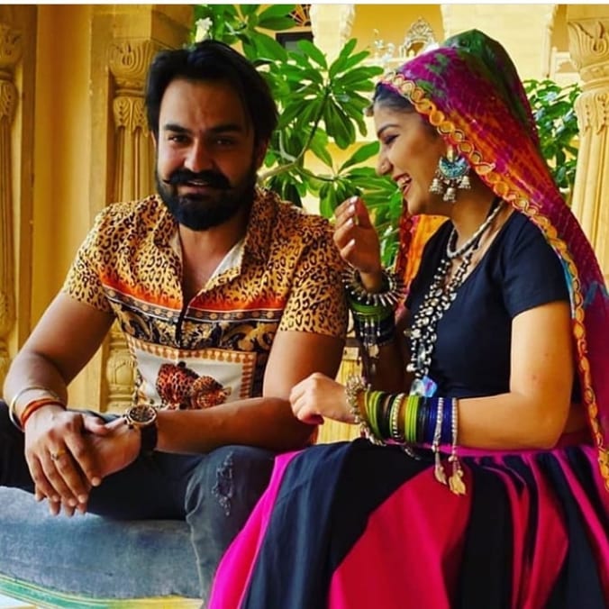 सपना और वीर की शादी जनवरी में हुई थी।