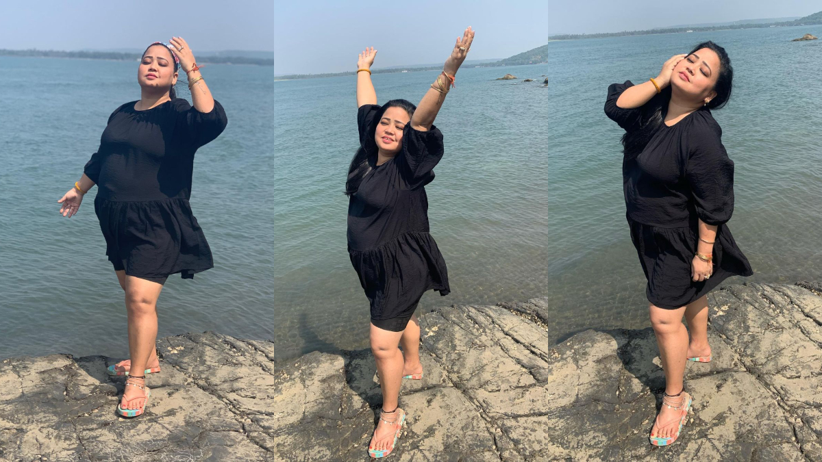 Bharti Singh Photos: लाफ्टर क्वीन भारती सिंह (Bharti Singh) इन दिनों पति हर्ष लिंबाचिया (Haarsh Limbachiyaa) के साथ गोवा में वेकेशन एन्जॉय कर रही है। इसके साथ ही फैंस से जुड़े रहने के लिए सोशल मीडिया पर वीडियो और तस्वीरें भी शेयर कर रही हैं। इसी बीच भारती सिंह की कुछ बेहद खास तस्वीरें सोशल मीडिया पर फैन्स के बीच तहलका मचा रही हैं। आप भी देखें- (credit photos - instagram)