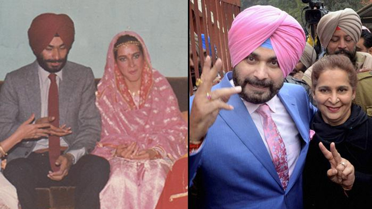 Navjot and Navjot Kaur Siddhu