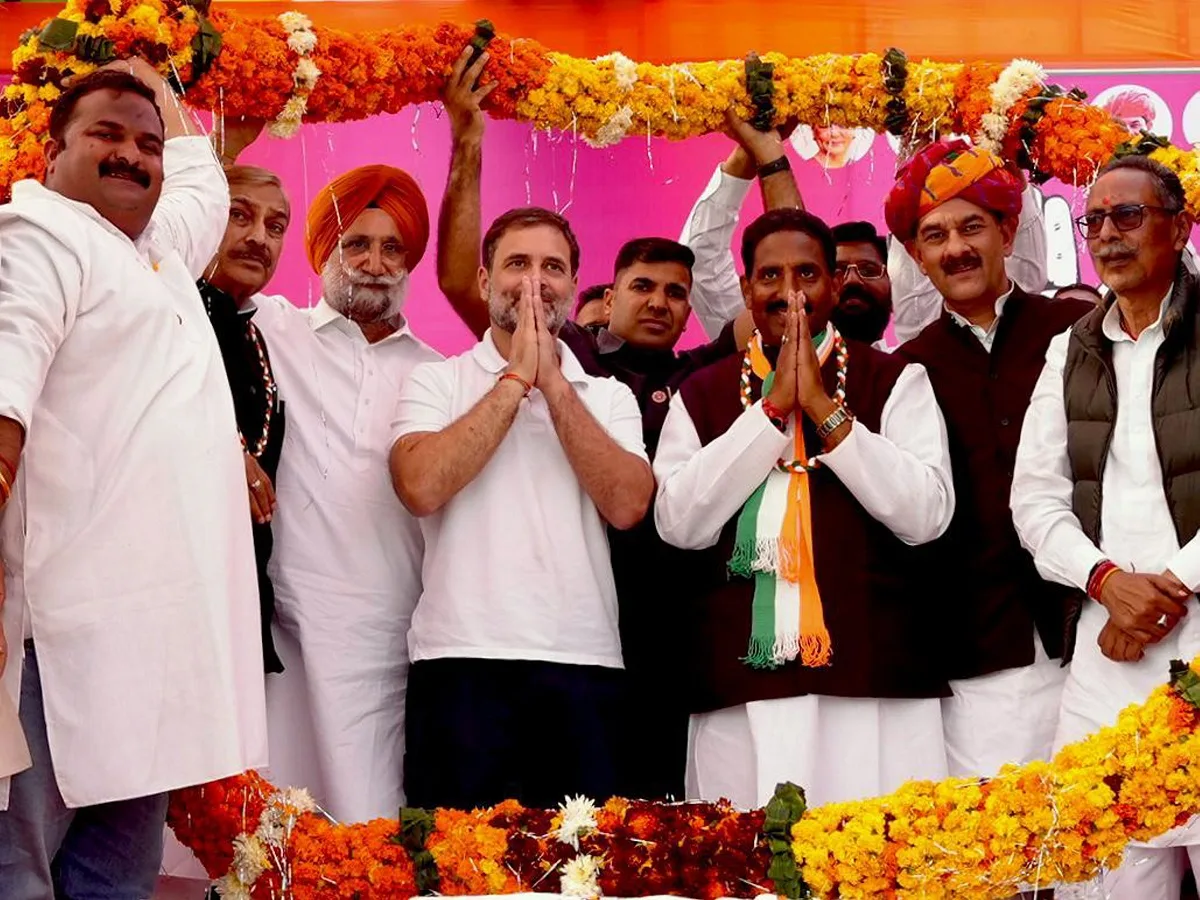 Rahul Gandhi in Rajasthan