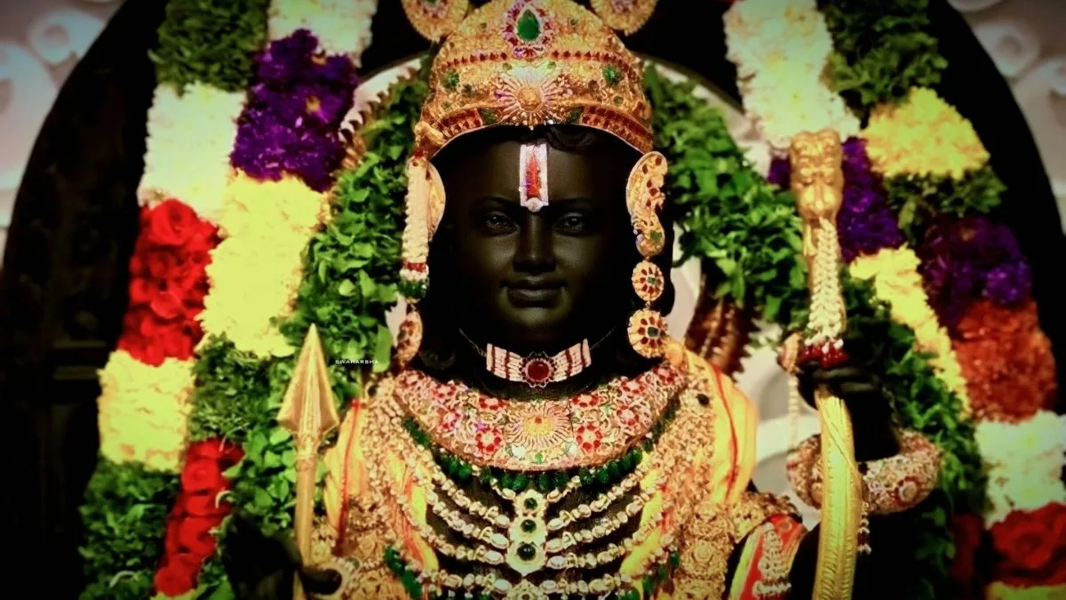 Ram in Ayodhya Mandir