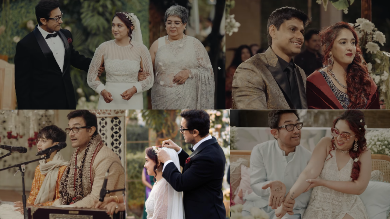 एक्टर आमिर खान की बेटी आयरा ने सोशल मीडिया पर एक वीडियो शेयर किया है। इसमें एक्टर अपनी बेटी के लिए गाना गाते, उसकी तारीफ करते और उन्हें गले लगाते नजर आ रहे हैं।