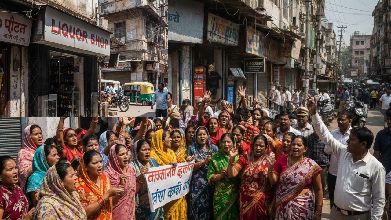 देवरी तहसील में शराब बार पर बवाल, महिलाओं के नेतृत्व में धरना आंदोलन; लाइसेंस रद्द की मांग