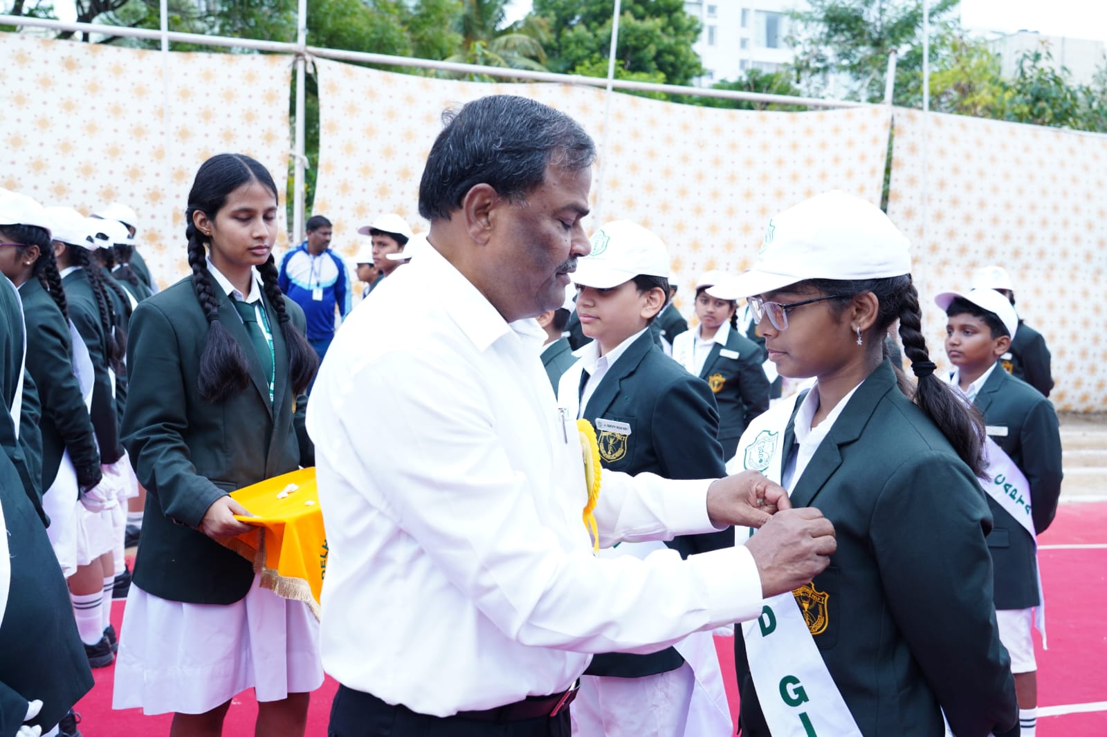 మహేంద్ర హిల్స్ లో ఇన్వెస్టిట్యూర్​ వేడుక