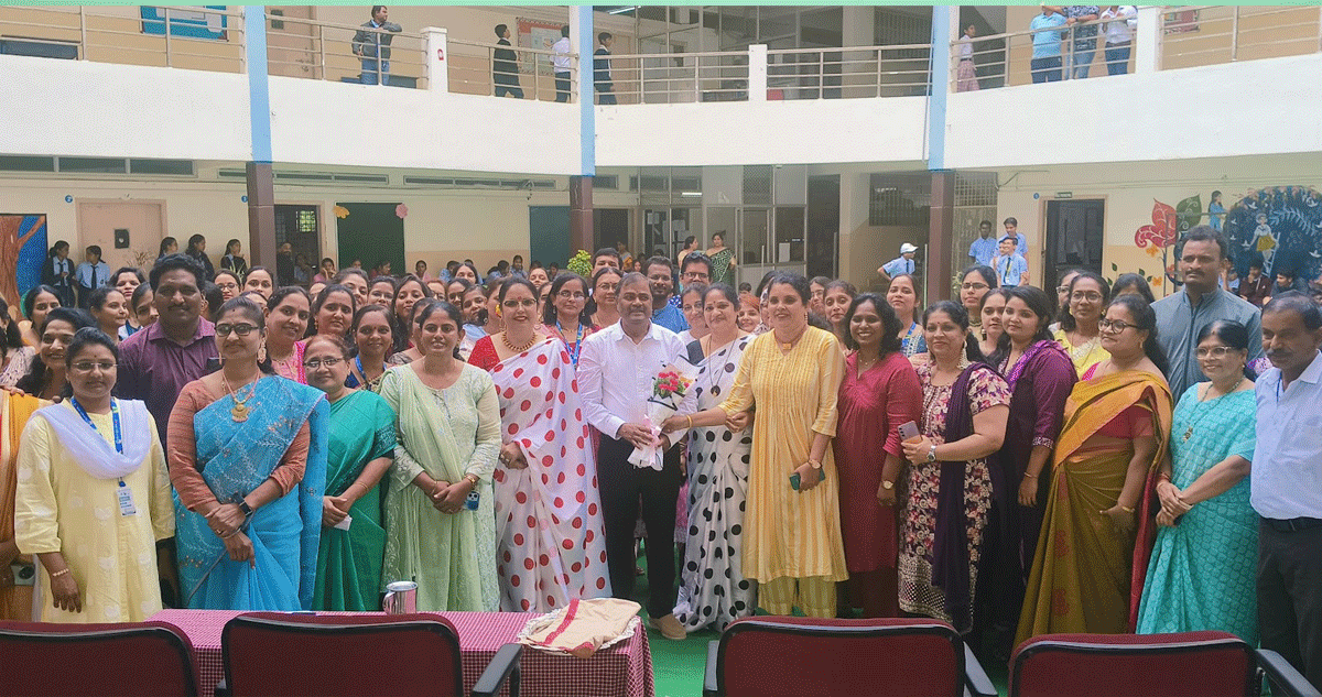 అల్వాల్ పల్లవి మోడల్ స్కూల్ లో టీచర్స్ డే వేడుకలు