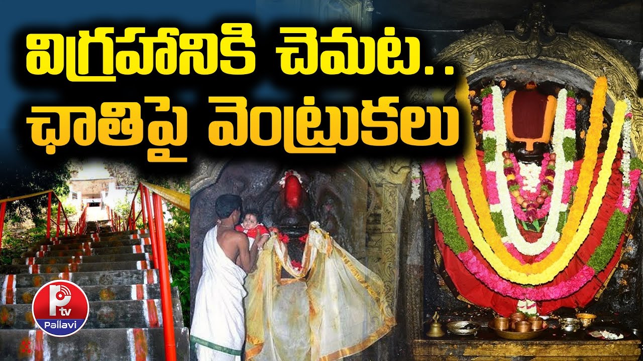 విగ్రహానికి చెమట..ఛాతిపై వెంట్రుకలు
