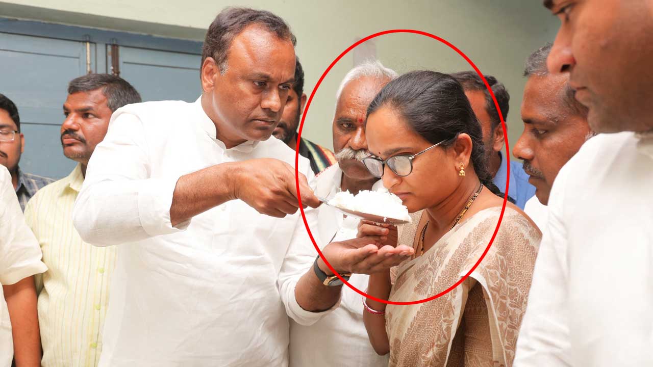 ఈ అన్నం పిల్లలు తింటారా .. ఎమ్మెల్యే కోమటిరెడ్డి ఫైర్ ఈ అన్నం పిల్లలు తింటారా .. ఎమ్మెల్యే కోమటిరెడ్డి ఫైర్