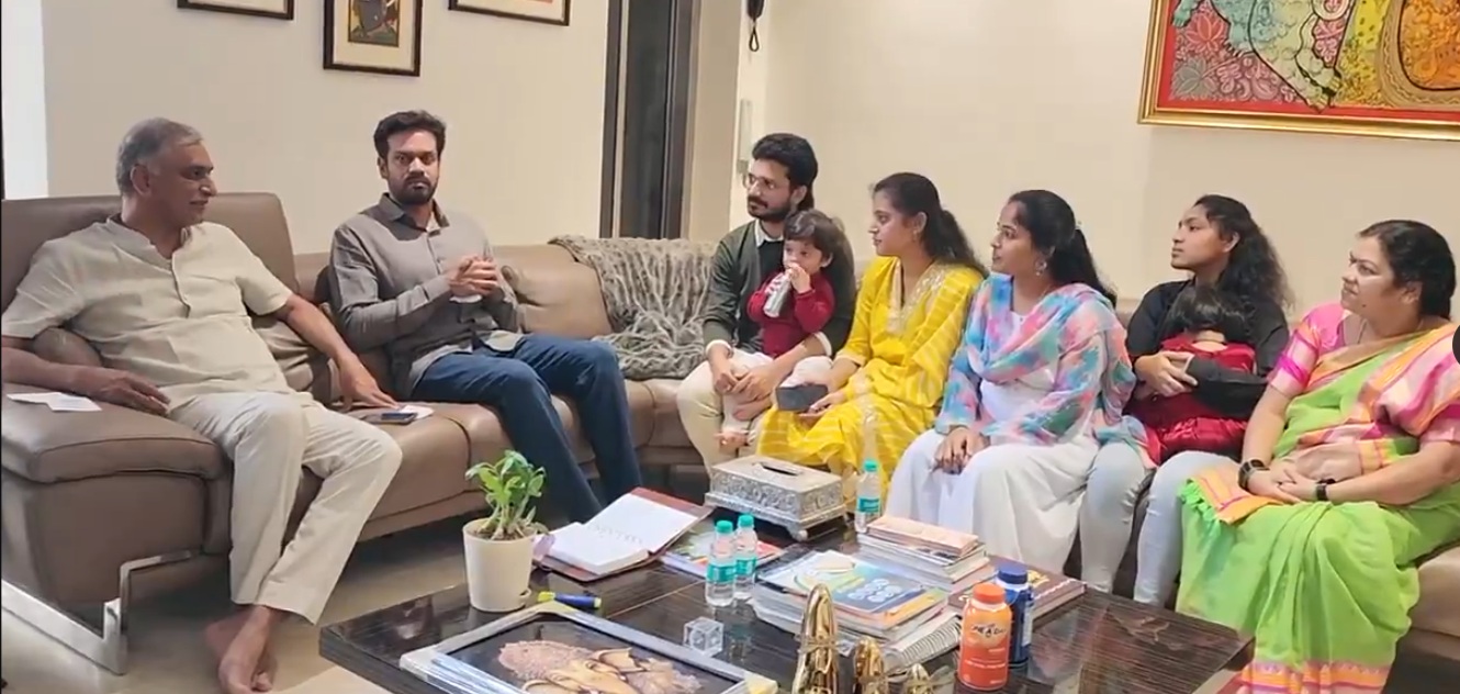 హరీశ్ రావుకు హైడ్రా బాధితుల విషెస్ హరీశ్ రావుకు హైడ్రా బాధితుల విషెస్