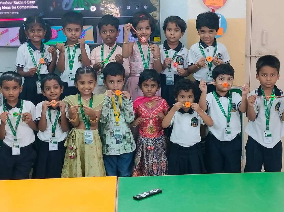 రాఖీ సందర్భంగా “రాఖీ తయారీ” పోటీలు