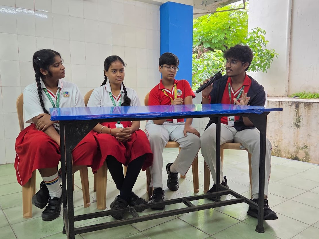 పల్లవి మోడల్ స్కూల్ లో “Debate Competition”
