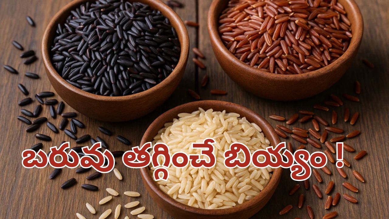 Weight Loss With Rice: బరువు తగ్గించే బియ్యం గురించి తెలుసా?.. పూర్తి వివరాలు ఇవే.!