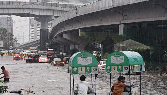 Hyderabad Rains: హైదరాబాద్‌లో భారీ వర్షపాతం నమోదు