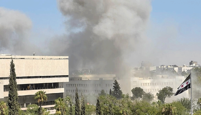 Israel-Syria: సిరియా సైనిక ప్రధాన కార్యాలయంపై ఇజ్రాయెల్ సైన్యం దాడులు
