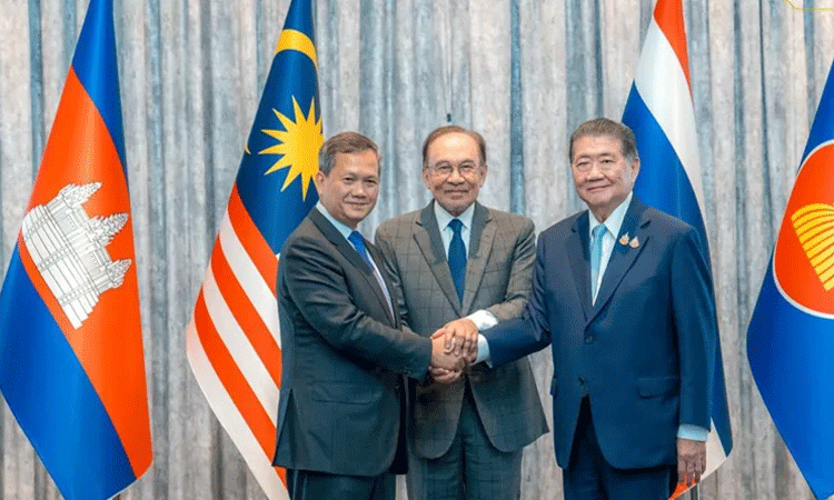 Thailand-Cambodia: థాయ్‌-కంబోడియా మధ్య కాల్పుల విరమణ.. ప్రకటించిన మలేసియా ప్రధాని