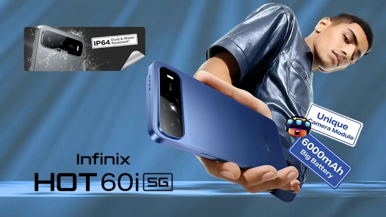 Infinix Hot 60i 5G: వాకీ-టాకీ ఫీచర్‌‌తో ఇన్ఫినిక్స్ హాట్ ఫోన్.. ఆగస్టు 16న లాంచ్.. రూ.10 వేల లోపే కొనుగోలు చేయచ్చు..!