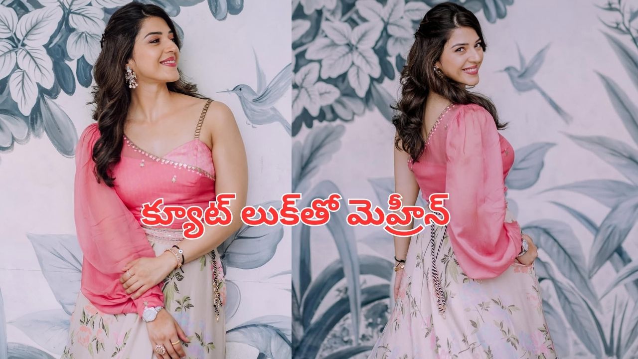 Mehreen Pirzada: క్యూట్ లుక్‌తో మెహ్రీన్.. ఫోటోలు వైరల్