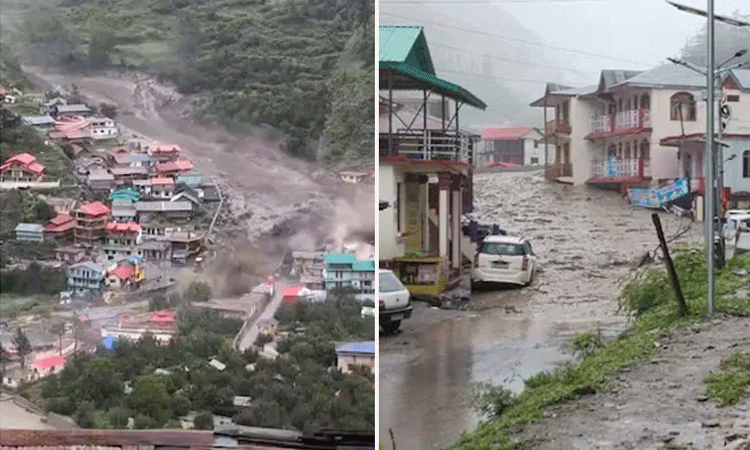 Uttarkashi Cloudburst: ఉత్తరకాశీలో వరదలు.. 10 మంది సైనికులు గల్లంతు