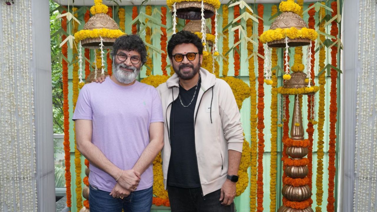 Venkatesh: మళ్లీ కలిసిన డెడ్లీ కాంబో.. వెంకీ, త్రివిక్ర‌మ్ న్యూ ప్రాజెక్ట్ ప్రారంభం