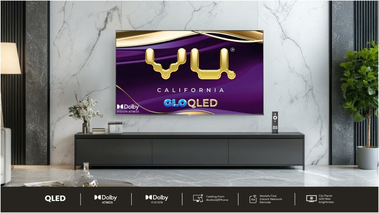 Vu Glo QLED TV 2025 Dolby Edition: టీవీనే కాదు సౌండ్ కూడా అదిరింది.. Vu కొత్త క్యూఎల్ఈడీ టీవీ.. పిక్చర్ క్వాలిటీ, ఫీచర్స్ వేరే లెవల్..!
