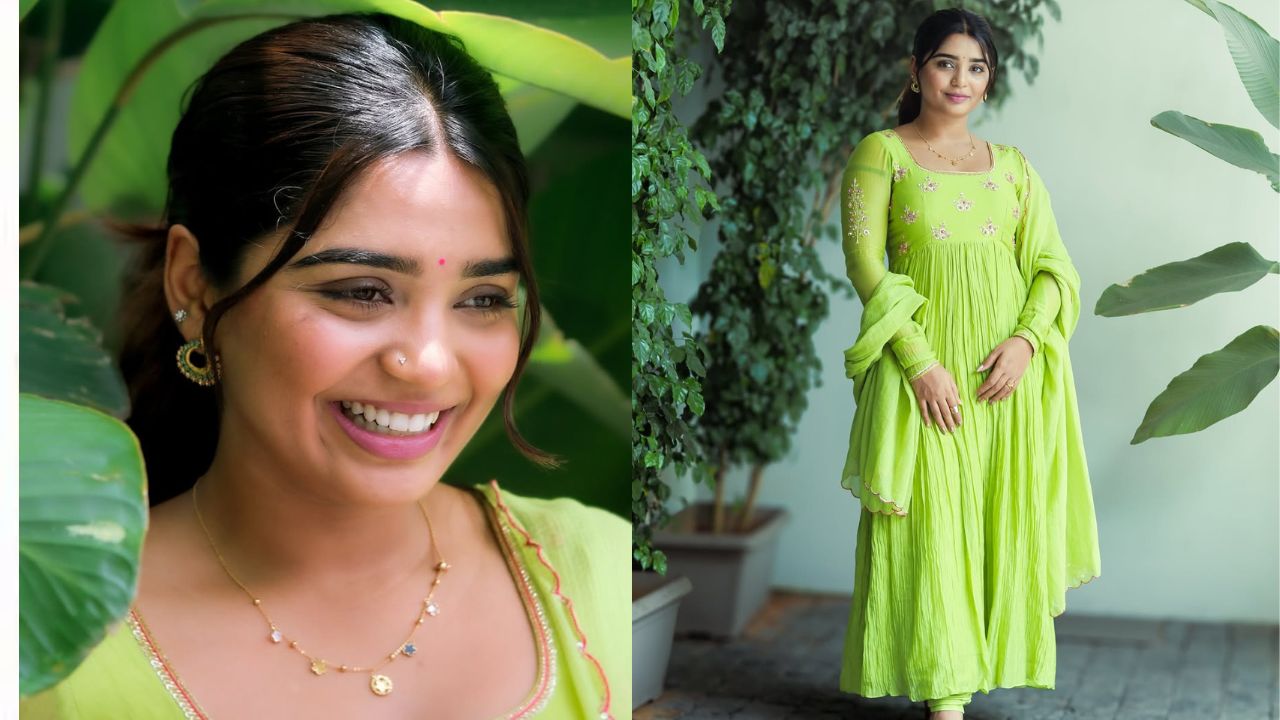 Gouri Kishan: ప్రకృతితో పోటీ పడుతున్నట్టు గౌరీ క్యూట్ ఫోటోస్